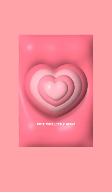 [LINE着せ替え] Cute Cute Little Heart New 2023 2の画像1