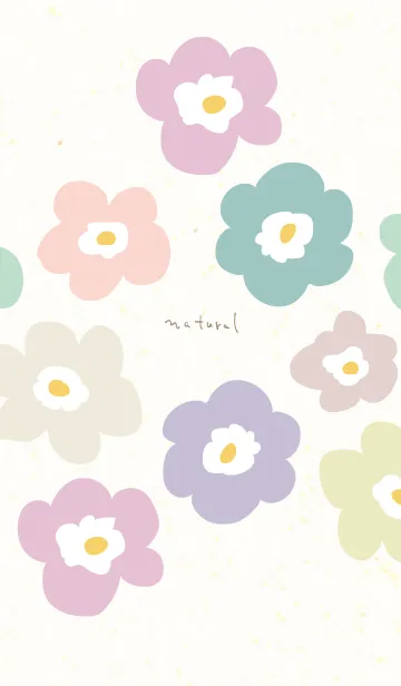 [LINE着せ替え] 花 北欧風 可愛い5の画像1