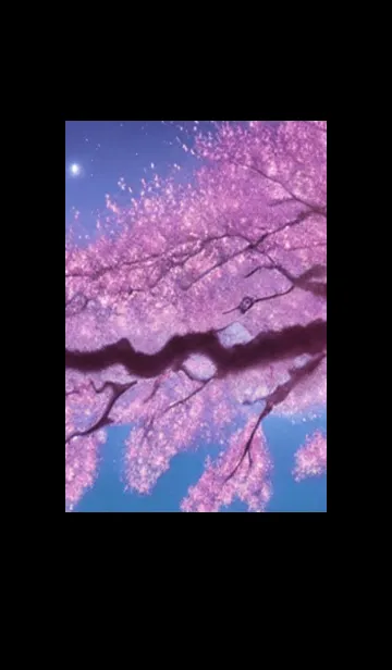 [LINE着せ替え] 幻想桜#DU011。の画像1