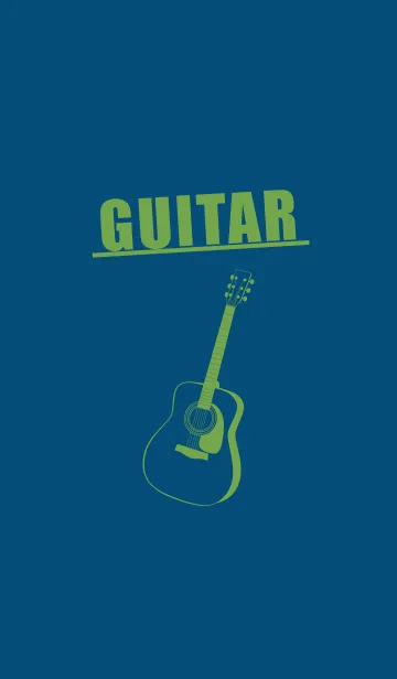 [LINE着せ替え] GUITAR COLOR  プルシアンブルーの画像1