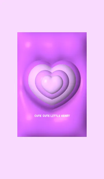 [LINE着せ替え] Cute Cute Little Heart New 2023 3の画像1