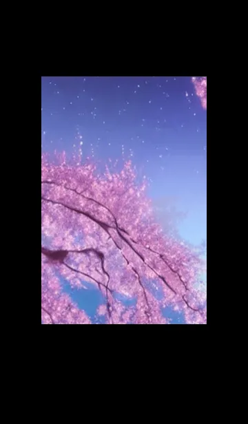 [LINE着せ替え] 幻想桜#DU028。の画像1