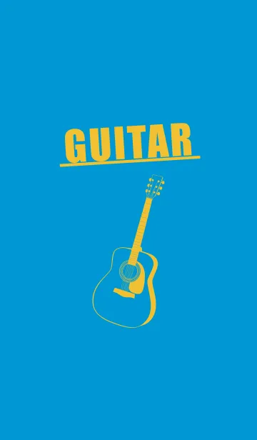 [LINE着せ替え] GUITAR COLOR  ペールヨットブルーの画像1