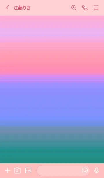 [LINE着せ替え] シンプル グラデーション _107の画像2