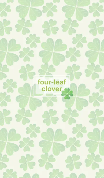 [LINE着せ替え] four leaf clover 55の画像1