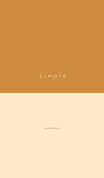 [LINE着せ替え] 0Ai_26_ブラウン4-3の画像1