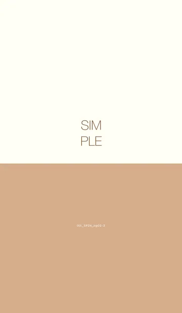 [LINE着せ替え] 00i_24_ベージュ2-3の画像1