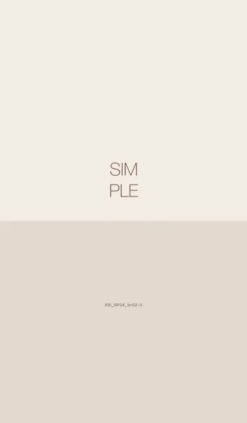 [LINE着せ替え] 00i_24_ブラウン2-3の画像1