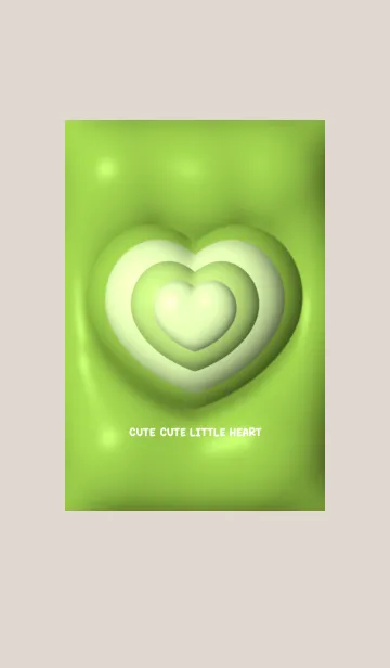 [LINE着せ替え] Cute Cute Little Heart New 2023 4の画像1