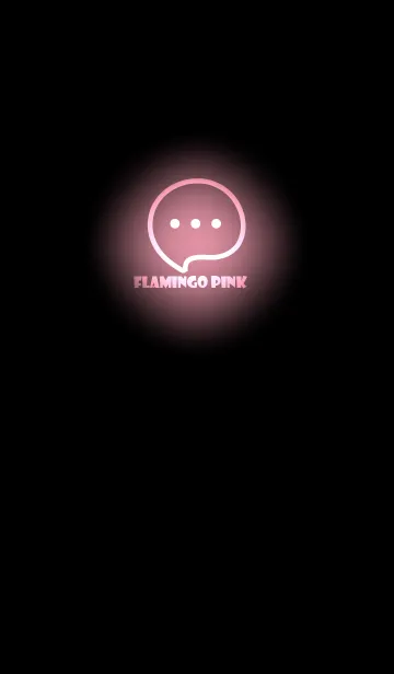 [LINE着せ替え] Flamingo Pink Neon Theme V4 (JP)の画像1