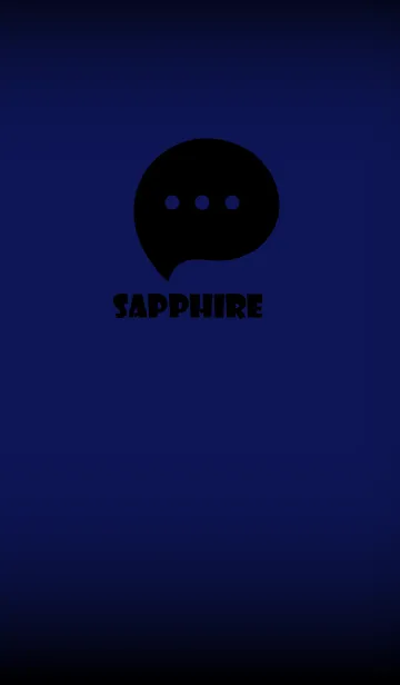 [LINE着せ替え] Sapphire And Black V.3 (JP)の画像1