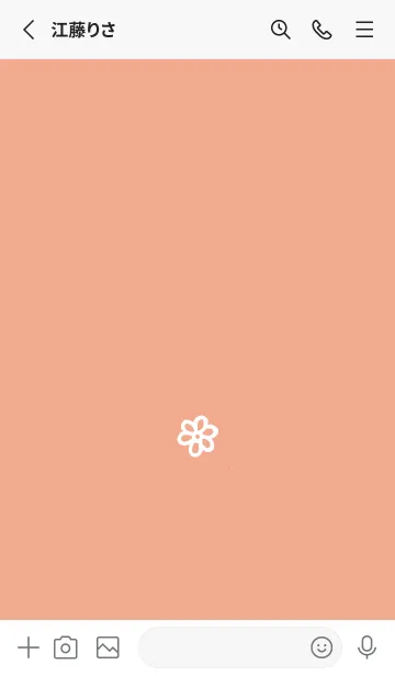 [LINE着せ替え] MINI FLOWER THEME _96の画像2