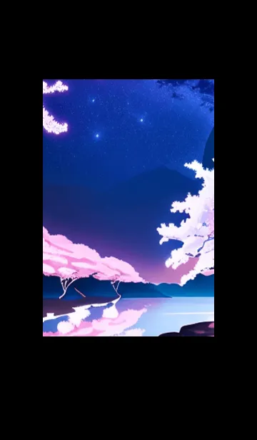 [LINE着せ替え] 幻想桜#DV02。の画像1