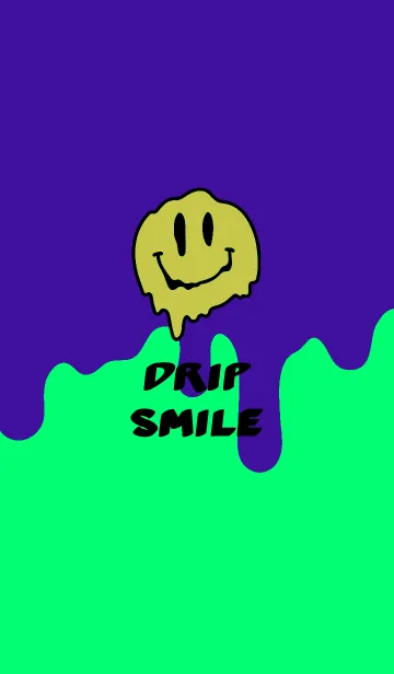 [LINE着せ替え] ドリップ スマイル _071の画像1