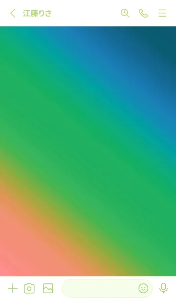 [LINE着せ替え] グラデーション ミニ スター 215の画像2