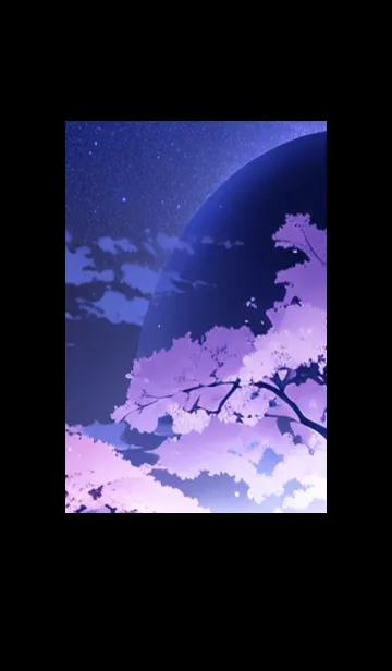 [LINE着せ替え] 幻想桜#DV029。の画像1