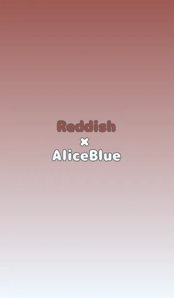 [LINE着せ替え] 小豆色★アリスブルー.TKCの画像1