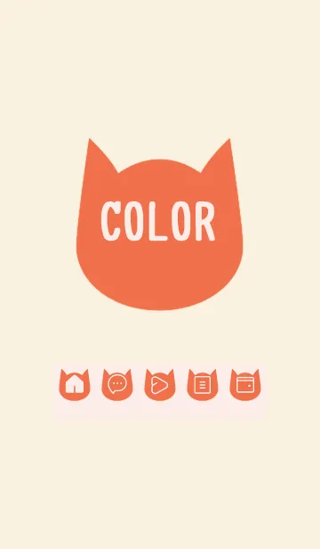 [LINE着せ替え] red color N25の画像1