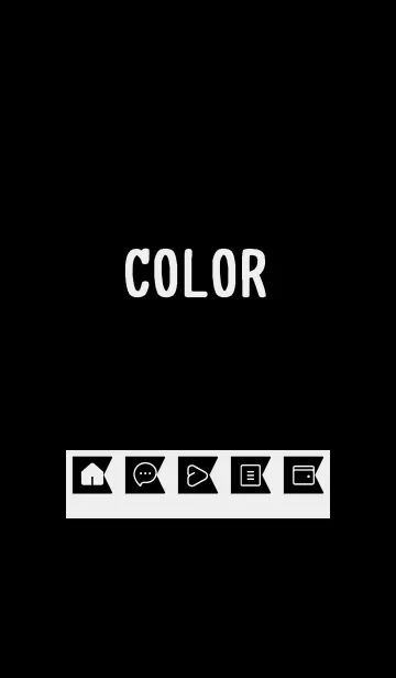 [LINE着せ替え] bw color O25の画像1