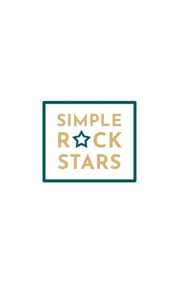 [LINE着せ替え] シンプル ロック スター 73の画像1