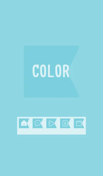 [LINE着せ替え] green color O46の画像1