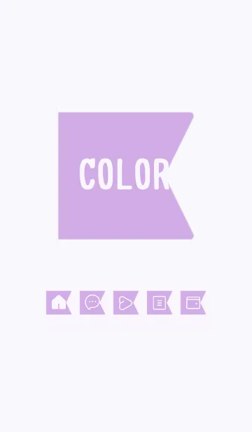 purple color O22の着せ替えメイン画像