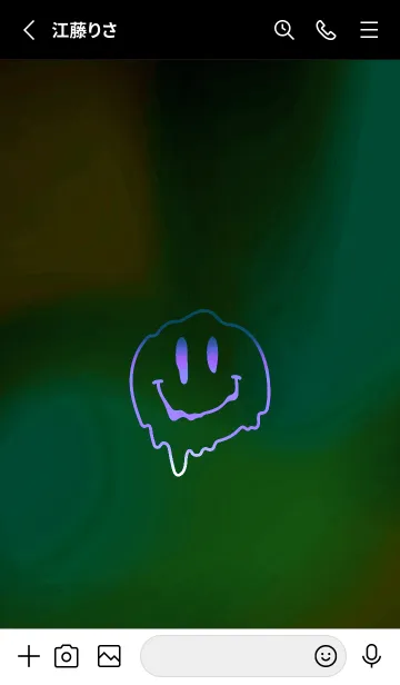 [LINE着せ替え] サイケデリック スマイル _30の画像2