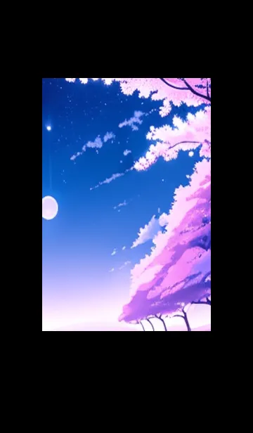 [LINE着せ替え] 幻想桜#DV024。の画像1