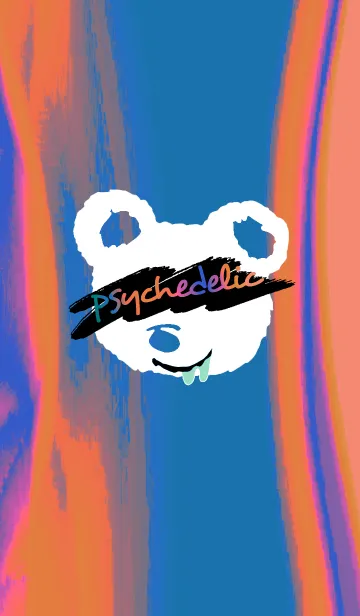 [LINE着せ替え] サイケデリック ベア 86の画像1