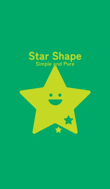 [LINE着せ替え] 星型の着せかえ エメラルドグリーンの画像1