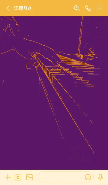 [LINE着せ替え] ピアノ演奏  プルプルの画像2