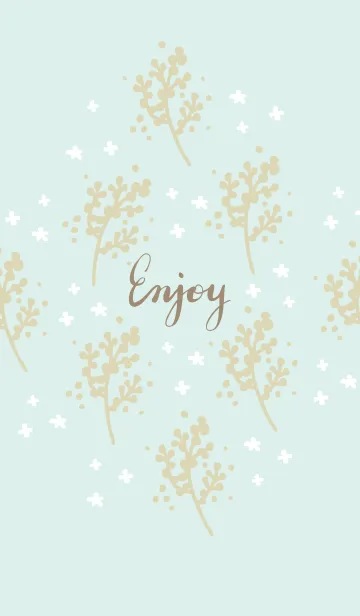 [LINE着せ替え] お花 舞う5の画像1