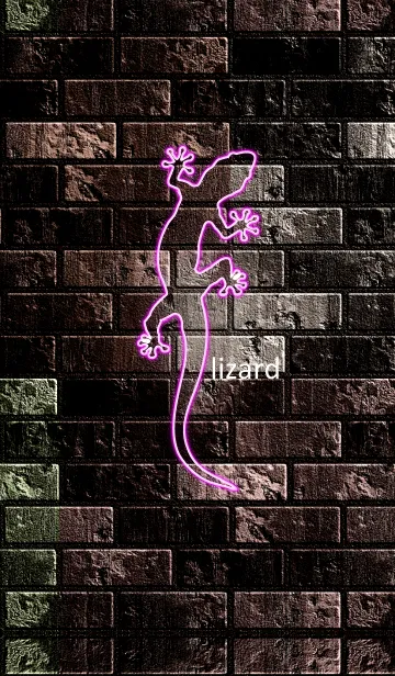 [LINE着せ替え] Neon lizard.の画像1