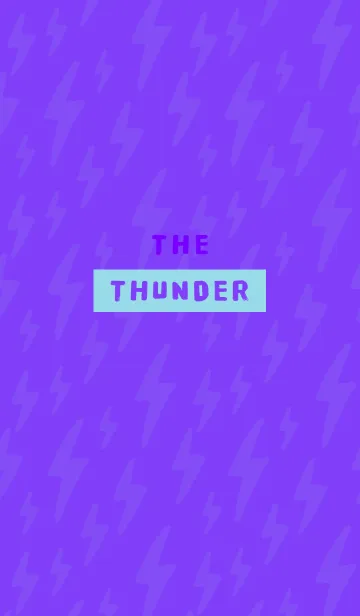 [LINE着せ替え] ザ サンダー 208の画像1