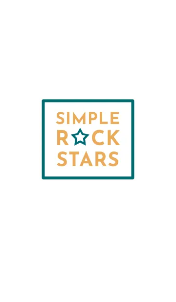 [LINE着せ替え] シンプル ロック スター 74の画像1