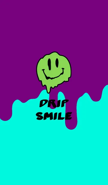 [LINE着せ替え] ドリップ スマイル _072の画像1