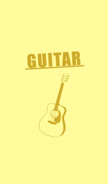 [LINE着せ替え] GUITAR COLOR  ライトクリームの画像1