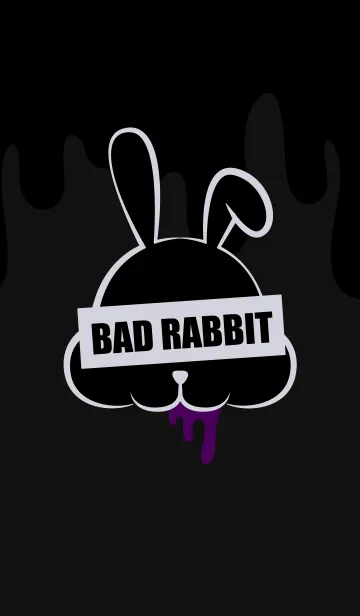 [LINE着せ替え] BAD RABBIT-DARK 10の画像1