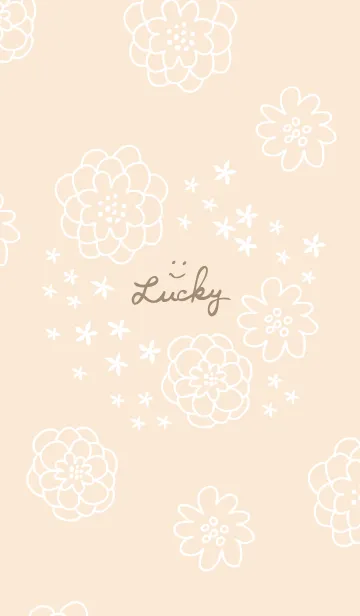 [LINE着せ替え] 小花舞う白い花4の画像1