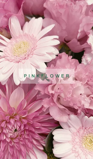 [LINE着せ替え] PINK FLOWER-hisatoto 7の画像1