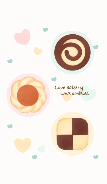 [LINE着せ替え] My sweet cookies 2 :)の画像1
