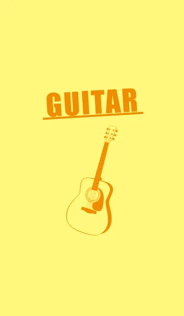 [LINE着せ替え] GUITAR COLOR  プリムローズイエローの画像1