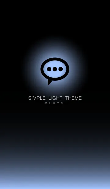 [LINE着せ替え] SIMPLE LIGHT ICON-GRADATION- 10の画像1