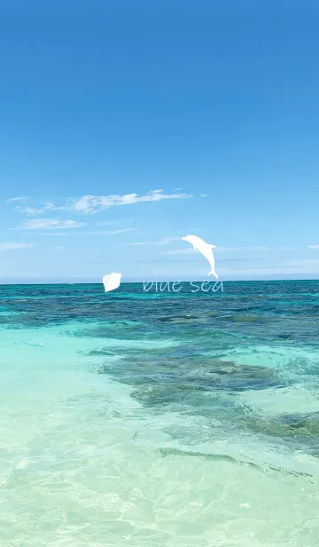 [LINE着せ替え] Hawaiian blue sea 5の画像1