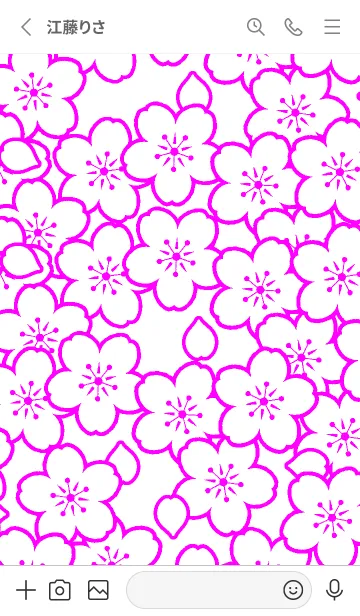 [LINE着せ替え] サクラ 29の画像2