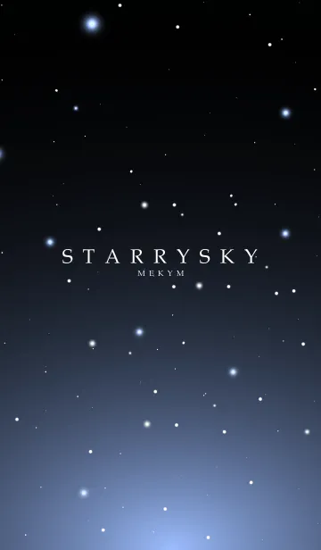 [LINE着せ替え] STARRY SKY-STAR MEKYM 10の画像1