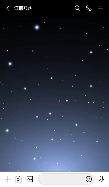 [LINE着せ替え] STARRY SKY-STAR MEKYM 10の画像2