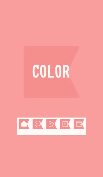 [LINE着せ替え] red color O21の画像1