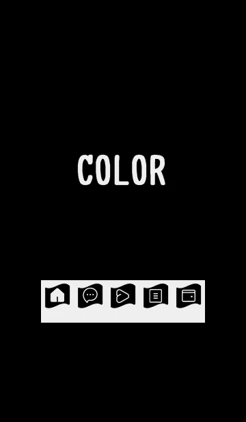 [LINE着せ替え] bw color P25の画像1