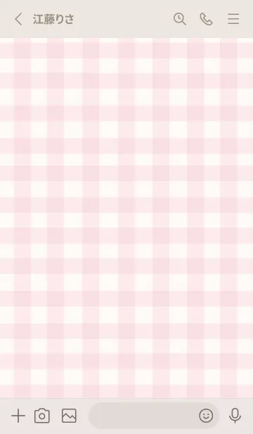 [LINE着せ替え] 大人のシンプルハート -sakura check-の画像2